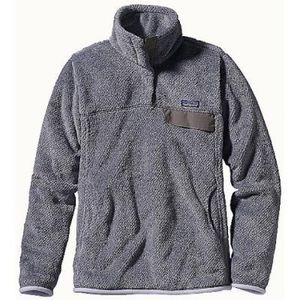 RARE Patagonia Narwhal Grey Retool Snap T Fleece